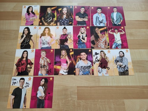 Autogrammkarten set rtl - autogrammkarten,