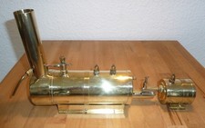 Dampfmaschine: Saito Dampfkessel B2F mit Spiritusbrenner