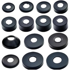 Duscharmatur Rosette Schwarz