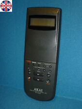 ORIGINAL AKAI RC-V302E TV VCR VIDEO RECORDER FERNBEDIENUNG BESCHÄDIGTE KLAPPE