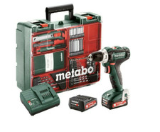 Metabo Akku Bohrschrauber PowerMaxx BS 12 12V inkl 2x2Ah Akkus Kompakt Set Profi