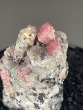 Rhodochrosit xx Pyrit / Wutong