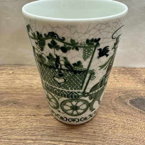 Vintage porzellan becher - porzellan,