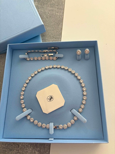 Swarovski schmuckset silber - schmuckset,