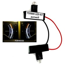 VU-Meter Beleuchtung LED-Umrüst-Kit Grundig TS1000 in purweiß 6000K Ersatzteil