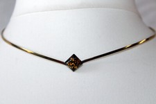 Halsreif Halskette gold mit