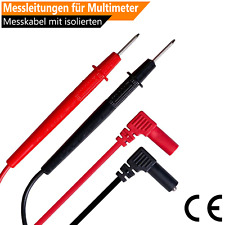 Messleitung Messkabel Prüfkabel für Messgeräte Multimeter isolierte Stecker