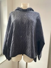 Lacoste Cape Gr.L Grau Damen Hoodie Pullover Baumwolle