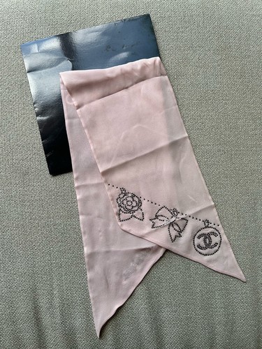 Chanel seiden halstasche - chanel,