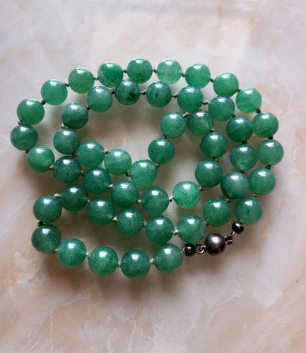 Alte jade kette silber - kette,