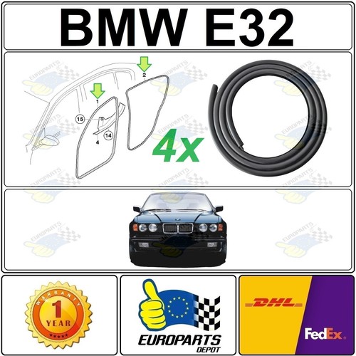 Bmw e32 7er gummi filz - 7er, gummi/filz
