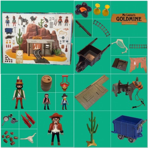 Playmobil western 3802 - western, mc