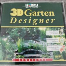 Neuwertige CD-Rom von Hörzu Software, 3D Garten Desinger, Vintage