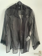 Madeleine Bluse Chasuble Chiffon Seide schwarz Größe 42 neu und ungetragen