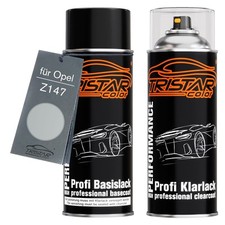 Lack Spraydosen Set für Opel Z147 Starsilber II Metallic Star Silver II Metallic