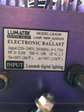 Lumatek Digital Ballast  KOSTENLOSER VERSAND