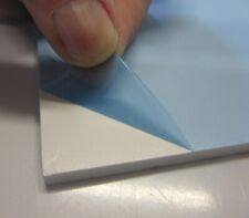 PVC Hartschaumplatte 5mm Zuschnitt weiß 602 x 400 mm - Kunststoff Platte