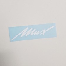 Aufkleber NSU Max *weiß* Sticker Logo Abziehbild *Oldtimer*Motorrad