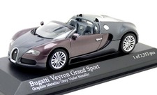 Minichamps 400 110830 - Bugatti EB 16.4 Veyron Grand Sport grau - PKW 1:43