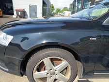 Audi A6 4F Quattro S-Line orig Kotflügel links  LY9B Brilliantschwarz Bj 2010