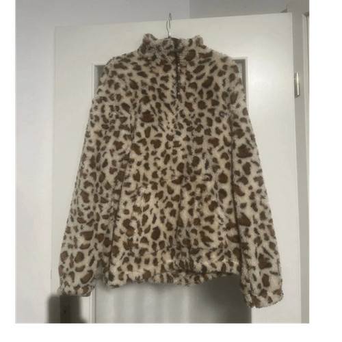 Damen fleecepullover beige - xl,