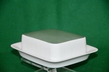 Rosenthal Secunda  Butterdose Butterglocke Butterfass weiß-grün Rarität