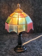 Tiffany Lampe Leuchte  Messing