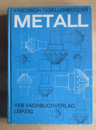 Tabellenbuch metall friedrich - metall,