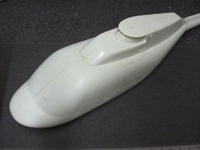 Riesiger GFK - Rumpf Bell Jet Ranger III Rumpflänge ca.1730 mm