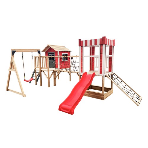 Spielturm spielpark rutsche - spielturm,