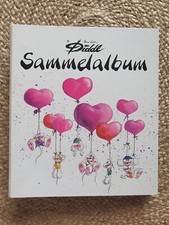 Diddl Sammelalbum mit Postkarten und Einzelblättern