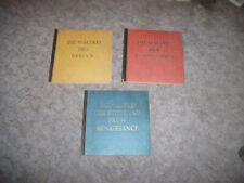 Zigaretten Bilderdienst Sammelalben 3 Stück Geschichte der Malerei von 1938/1940