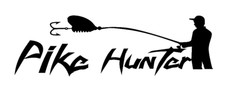Pike Hunter Karpfen angeln Aufkleber Auto Style Sticker Fishing Spinnig Hecht