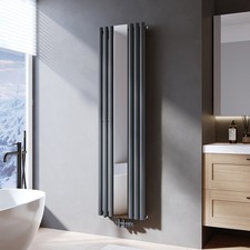 Röhrenheizkörper Mit Spiegel Heizkörper Mittelanschluss Einlagig Mit Ventil 747W