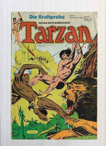 Comic tarzan heft nr 9 - comic,