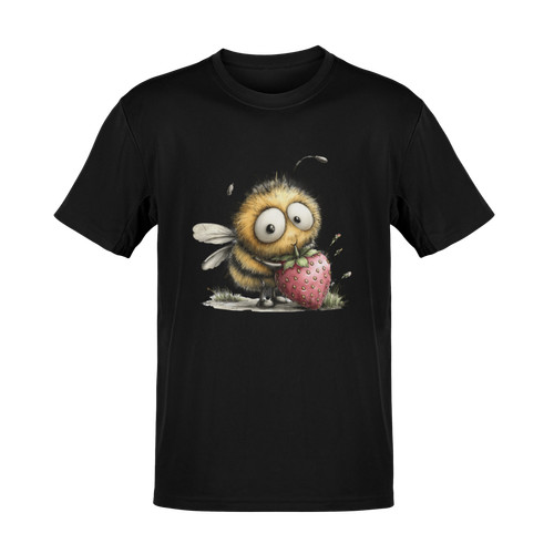 Shirt biene mit - mit, erdbeere