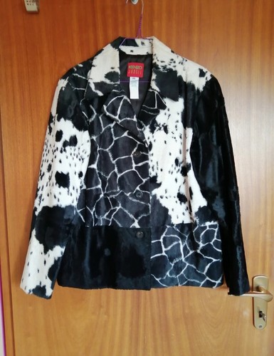 Kenzo jungle kunstfell - kenzo, jacke