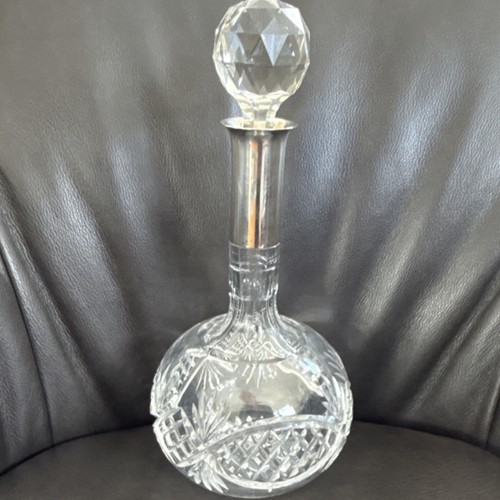 Kristallglas karaffe mit - karaffe,