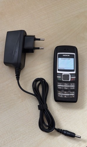 Nokia 1600 schwarz geprüft - 1600,