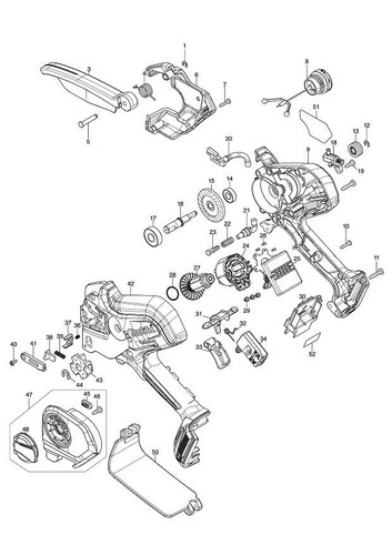 Makita ersatzteile für duc101 - für,