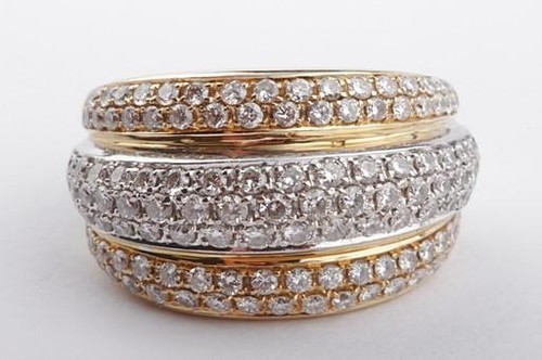 Brillant diamant ring - diamant,