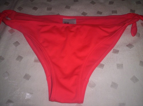 Bikinihose von orange - "h&m",,