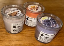 3x IKEA Sinnlig Duftkerze im