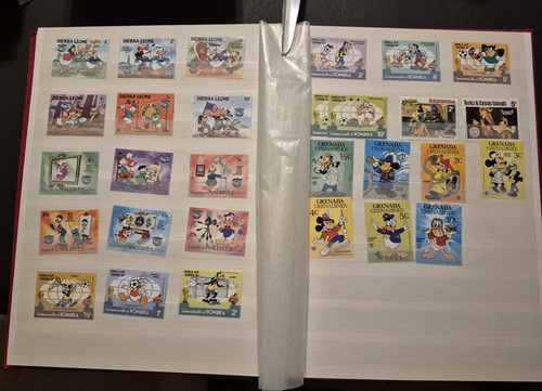 Briefmarken walt disney comic - briefmarken,