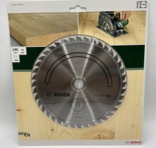 Bosch Chromstahl CV - Kreissägeblatt 190 x 20 mm 40 Zähne Holz 2609256843 