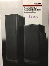 REVOX Agora B MKII  Agora B Slim Line          9 Seiten