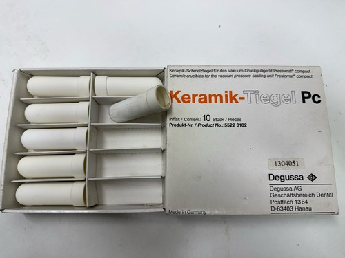 Degussa keramik schmelztiegel - degussa,