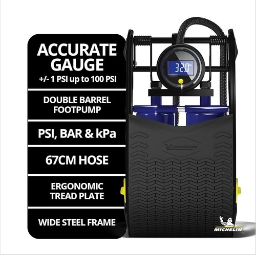 Michelin fusspumpe doppelfass - fusspumpe,