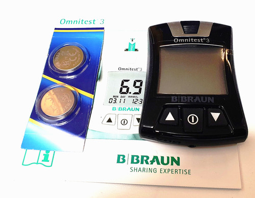 Blutzuckermessgerät braun - braun,