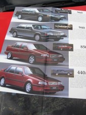 Volvo Programm 1994 Original-Prospekt Russland Volvo 440/460, 850, 940/960